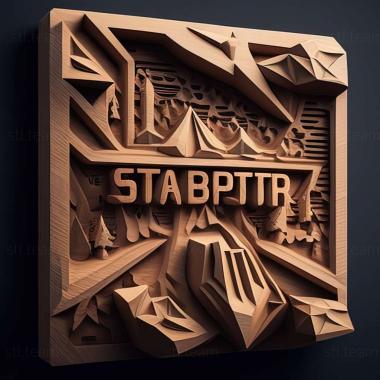 3D model Starport Delta game (STL)